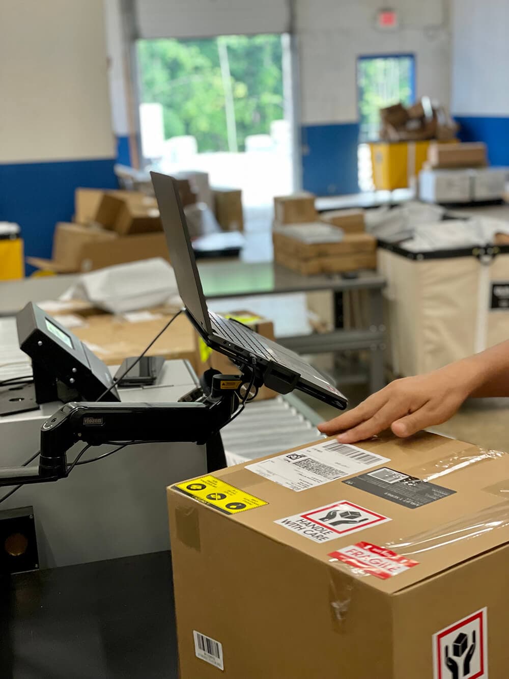 Warehouse loading dock